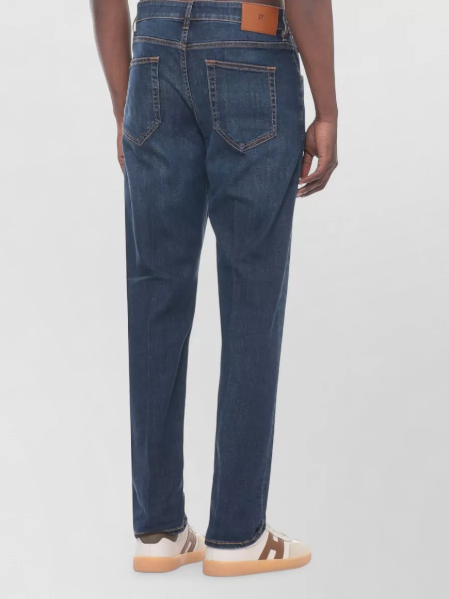 Pt Torino Straight-Leg Denim Jeans
