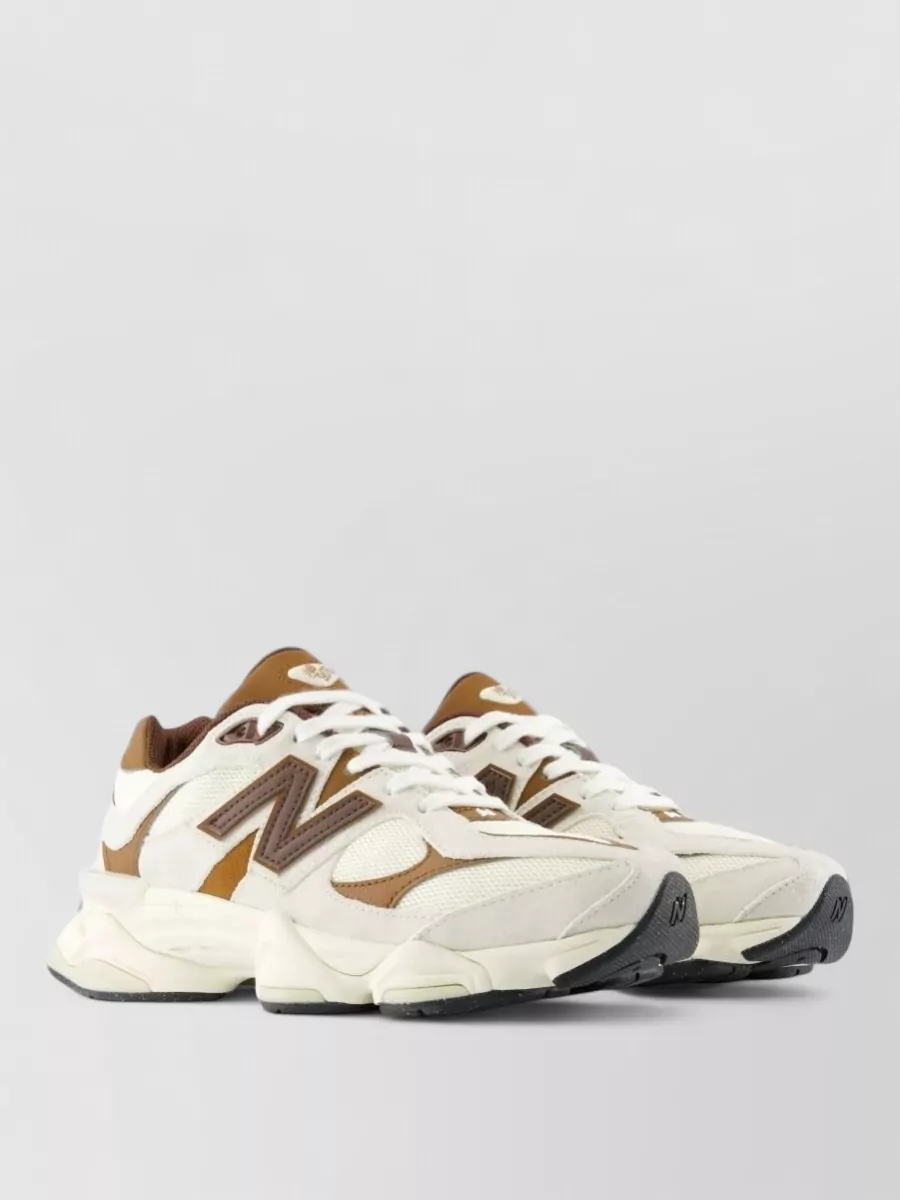 New Balance leather mesh low-top sneakers