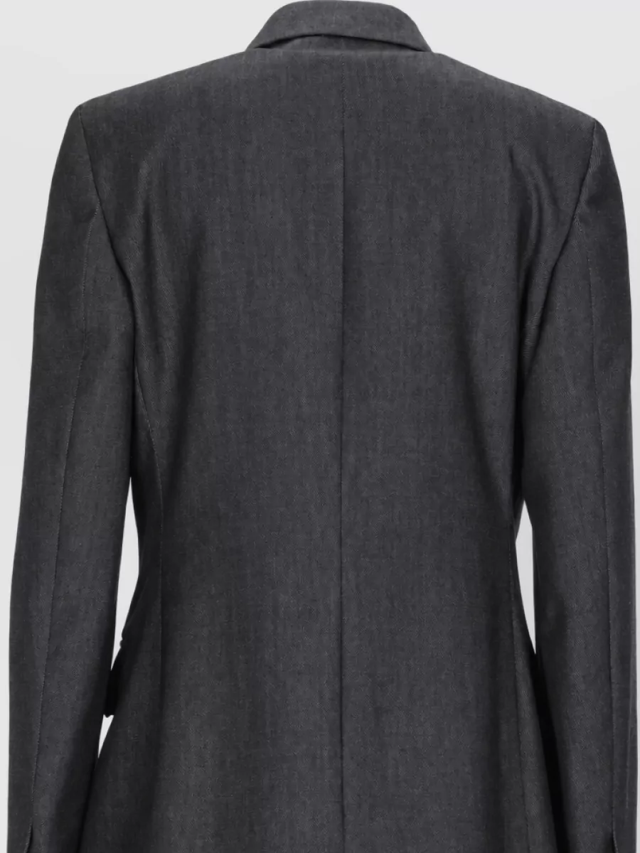 Balenciaga Wool Double-Breasted Suit Jacket