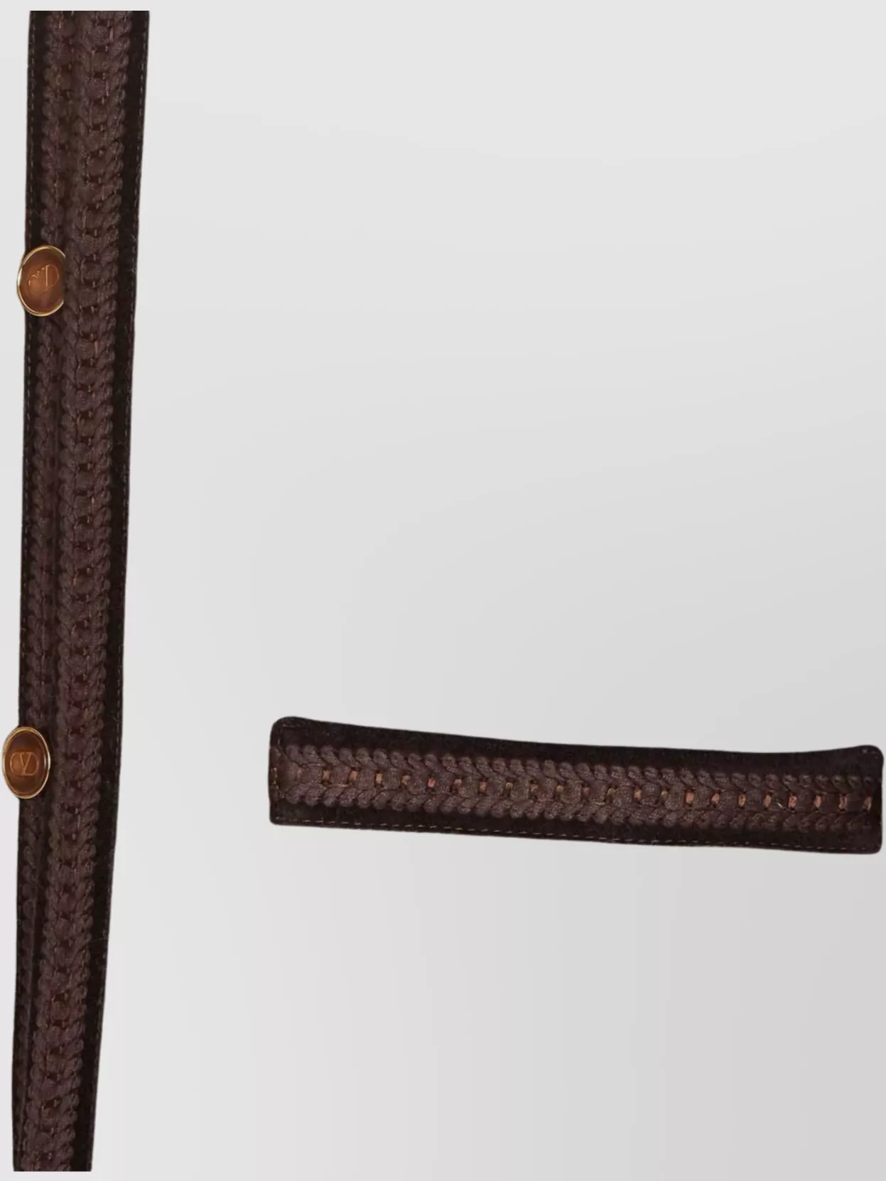 Valentino Crewneck Jacket Contrast Trim