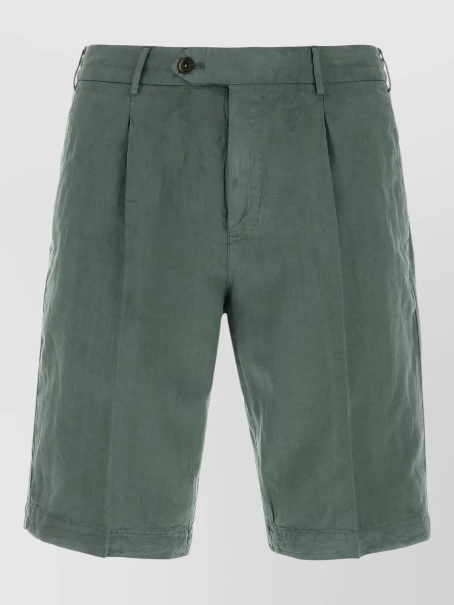 Pt Torino lyocell blend bermuda shorts