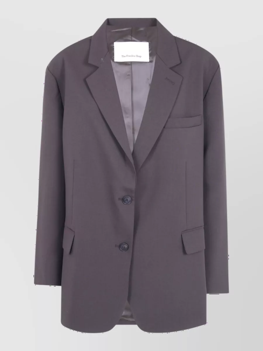 The Frankie Shop single-breasted blazer