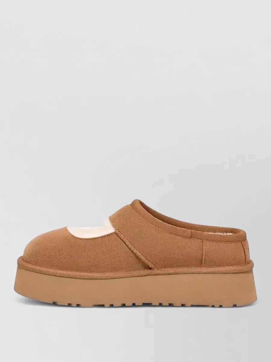 Ugg Leather Bea Mary Jane Slippers