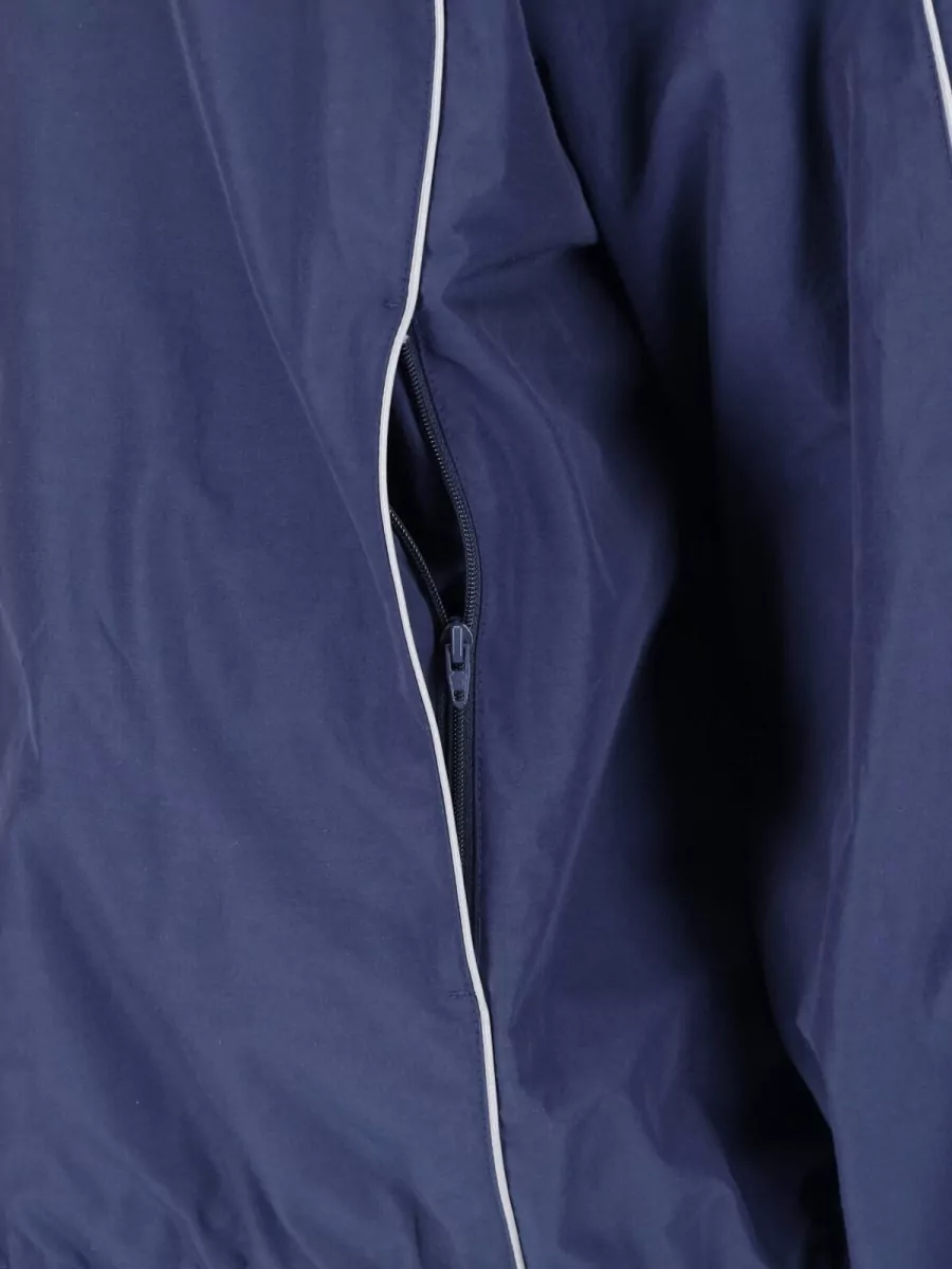 Balenciaga High-Neck Logo-Print Tracksuit Jacket