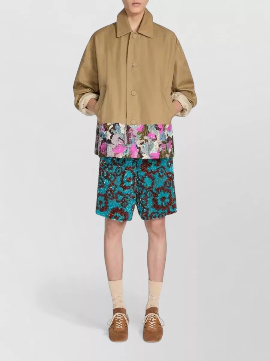 Dries Van Noten Leather Low-Top Sneakers