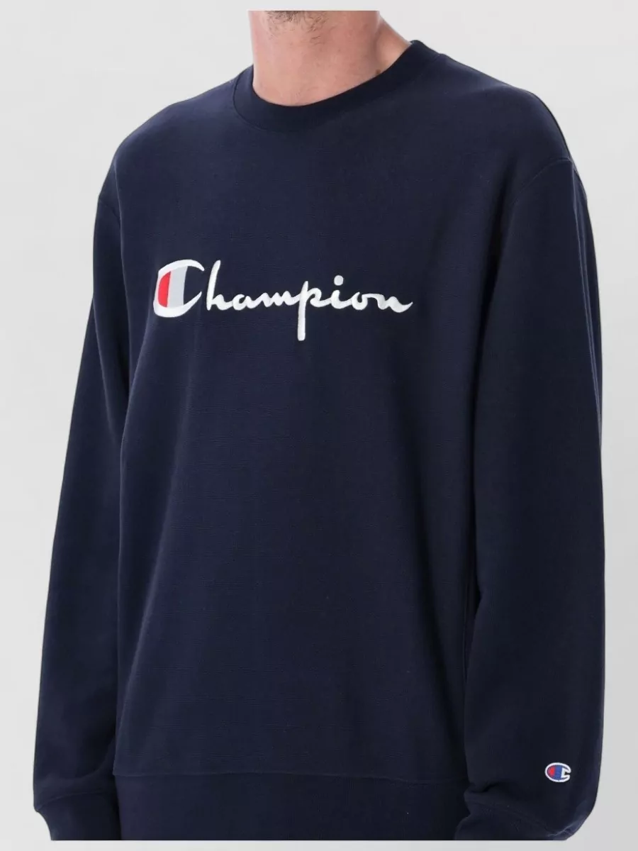 Champion Logo-Embroidered Relaxed-Fit Sweatshirt