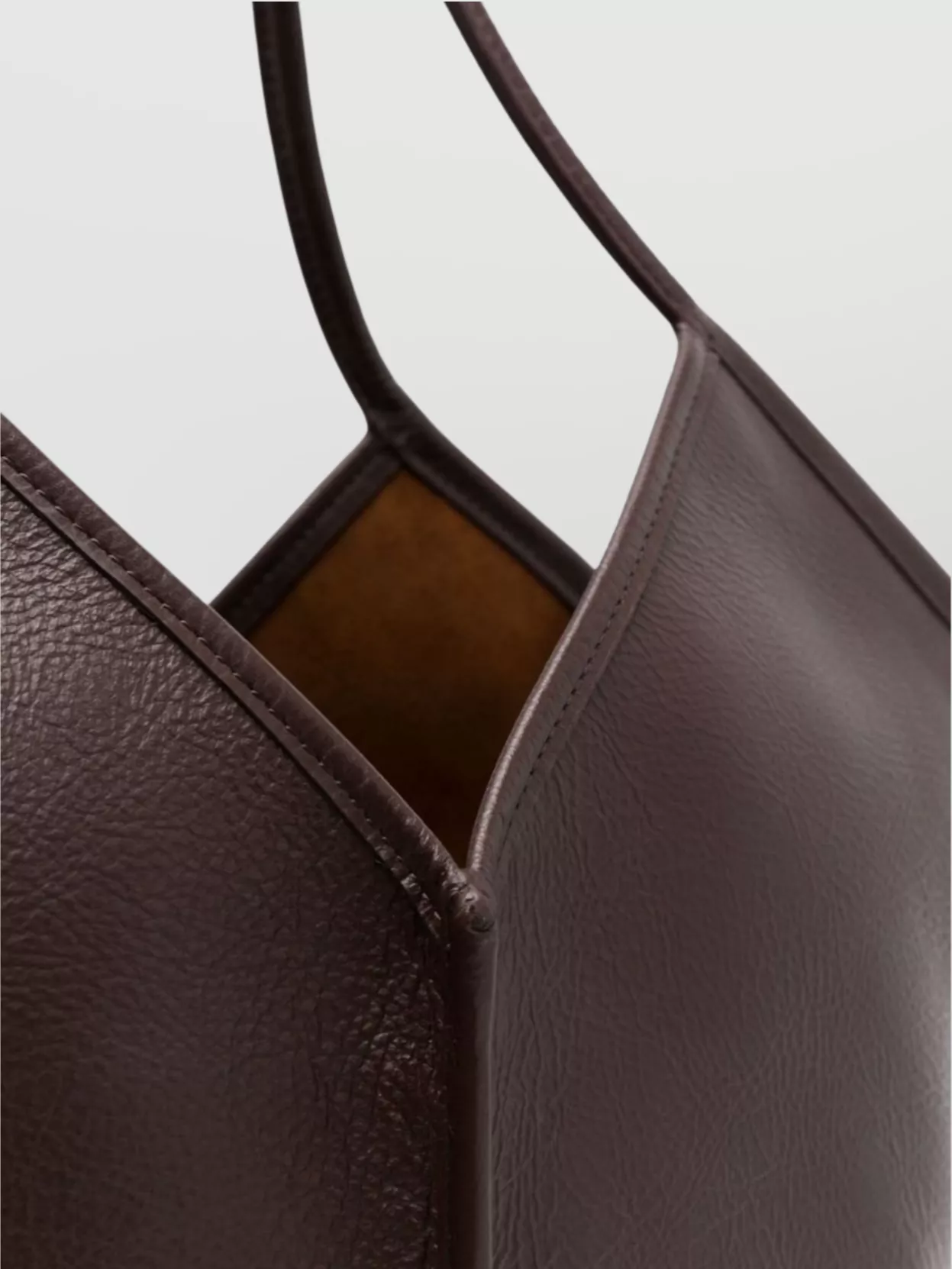 Hereu Tote Bag Leather Dual Handles