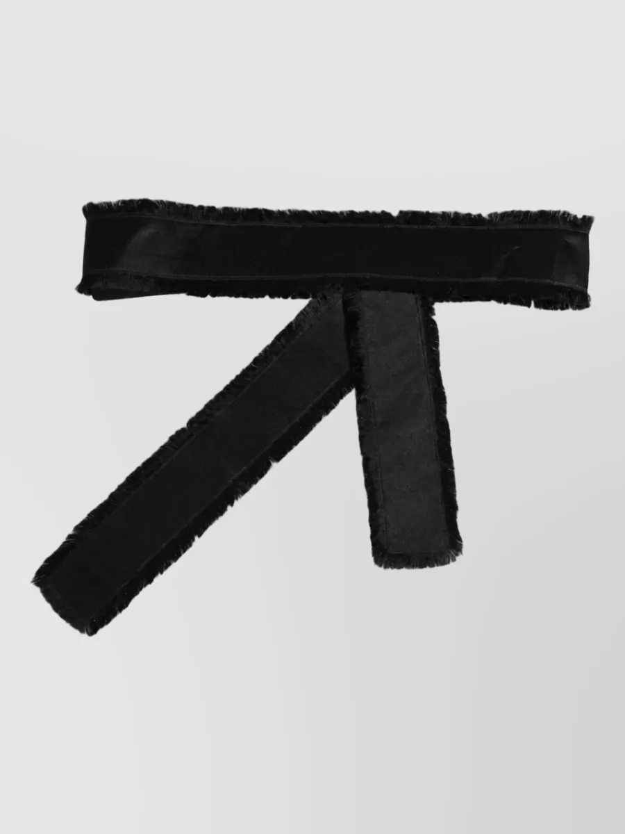 Dolce&Gabbana Velvet Wrap Belt