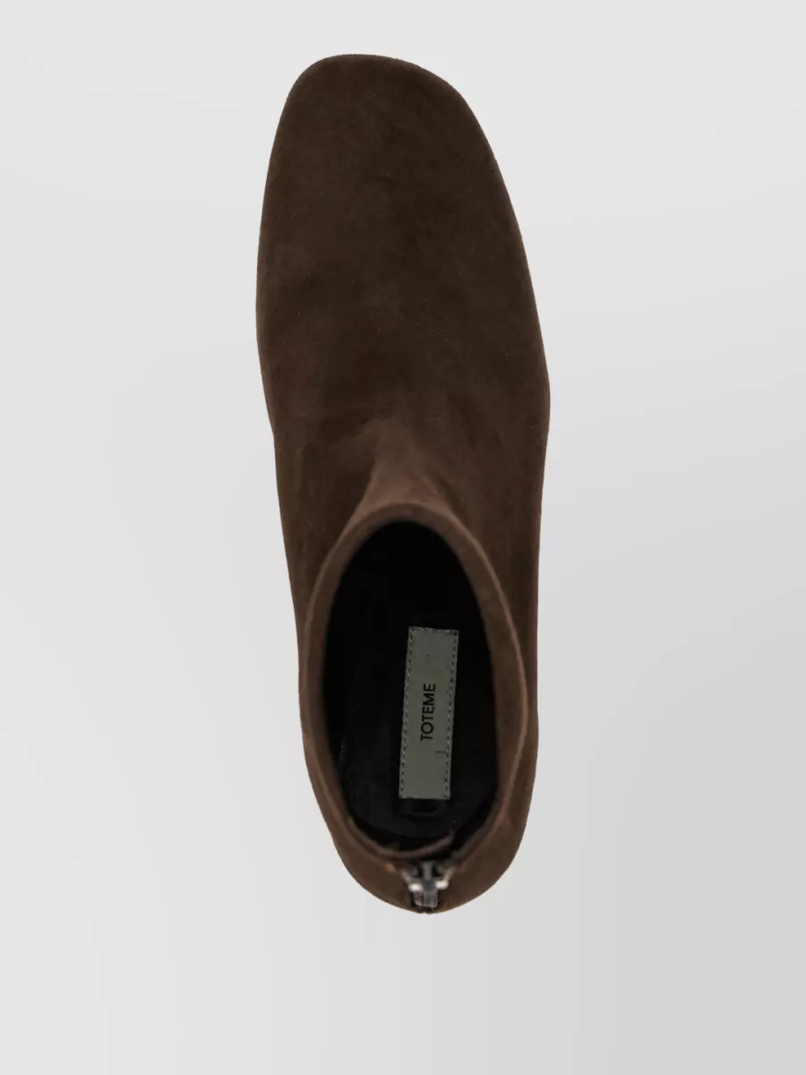 Totême Leather Ankle Boots