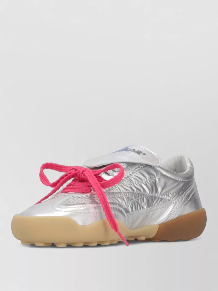 Dsquared2 leather low-top sneakers