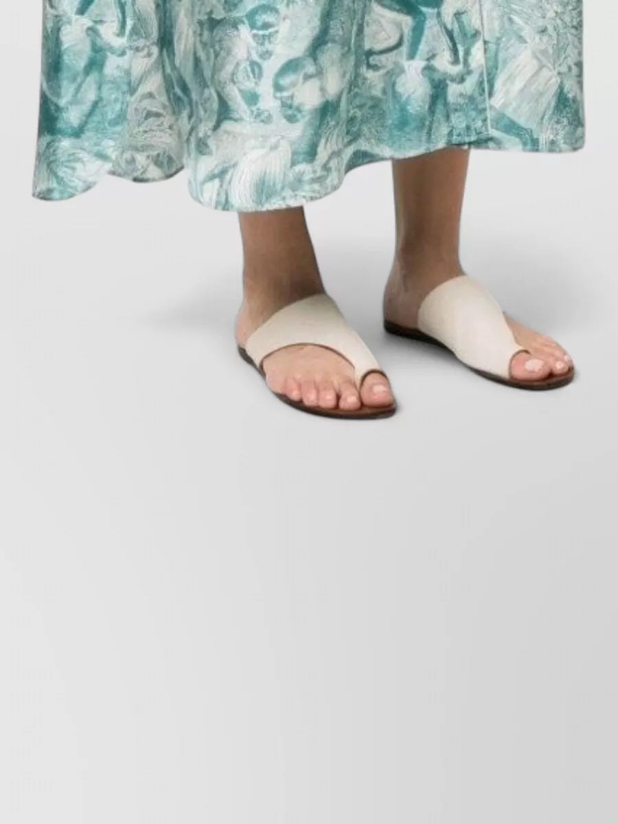 F.r.s For Restless Sleepers Silk Printed Maxi Shirt Dress