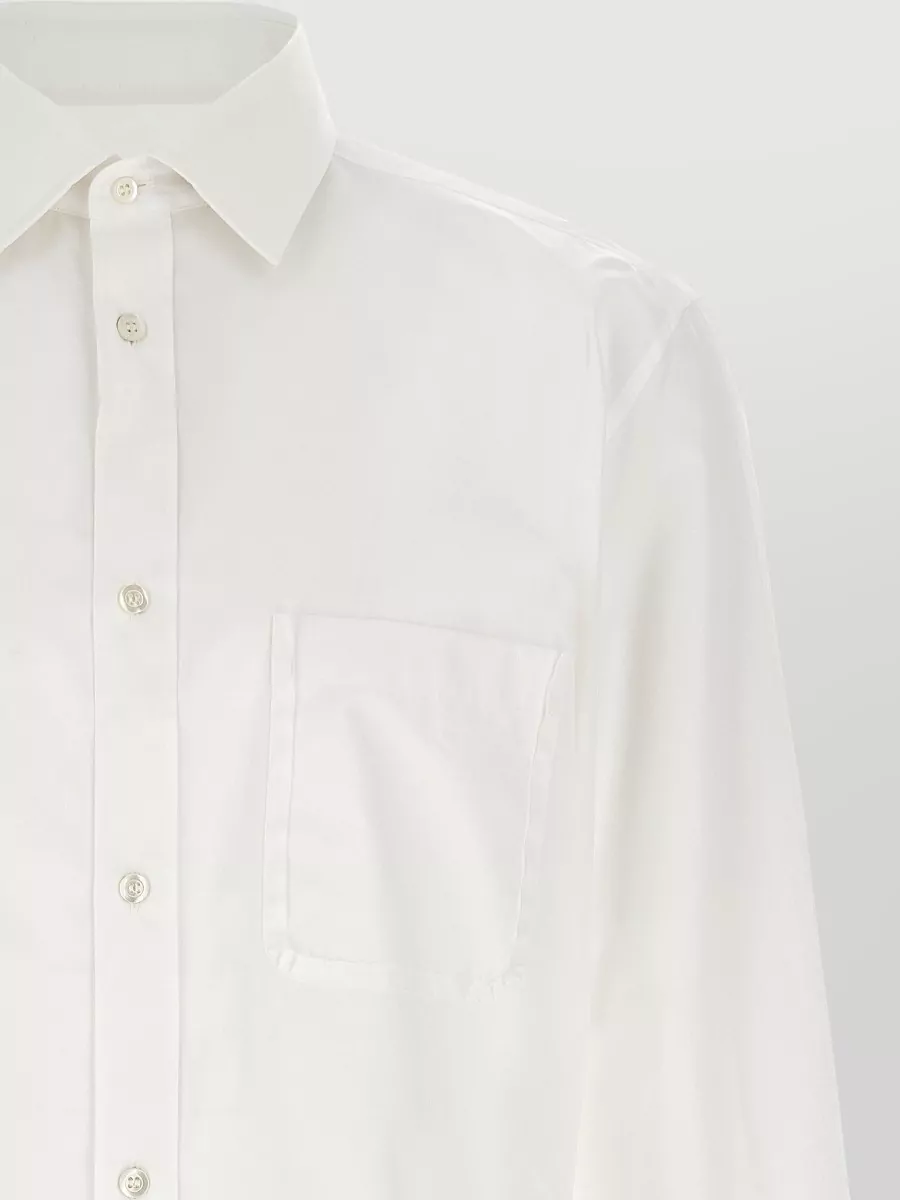 Maison Margiela Long Sleeve Shirt Button Down Collar Pocket