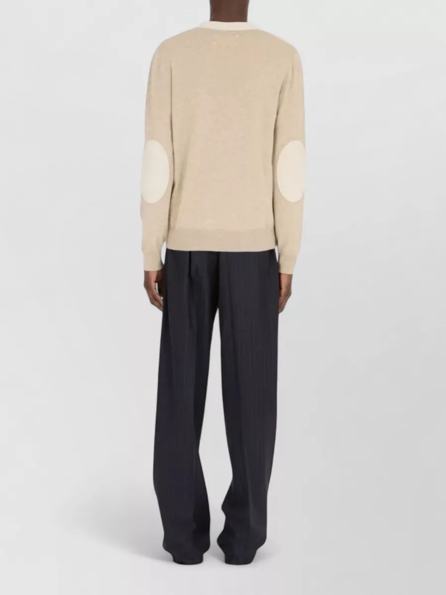 Maison Margiela Knit Cardigan V Neck Long Sleeves