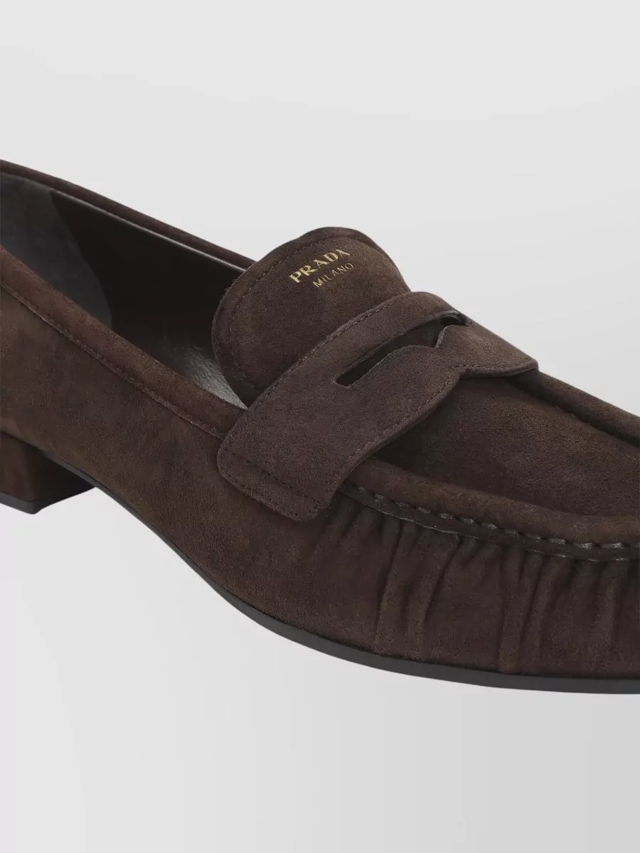 Prada Suede Loafers