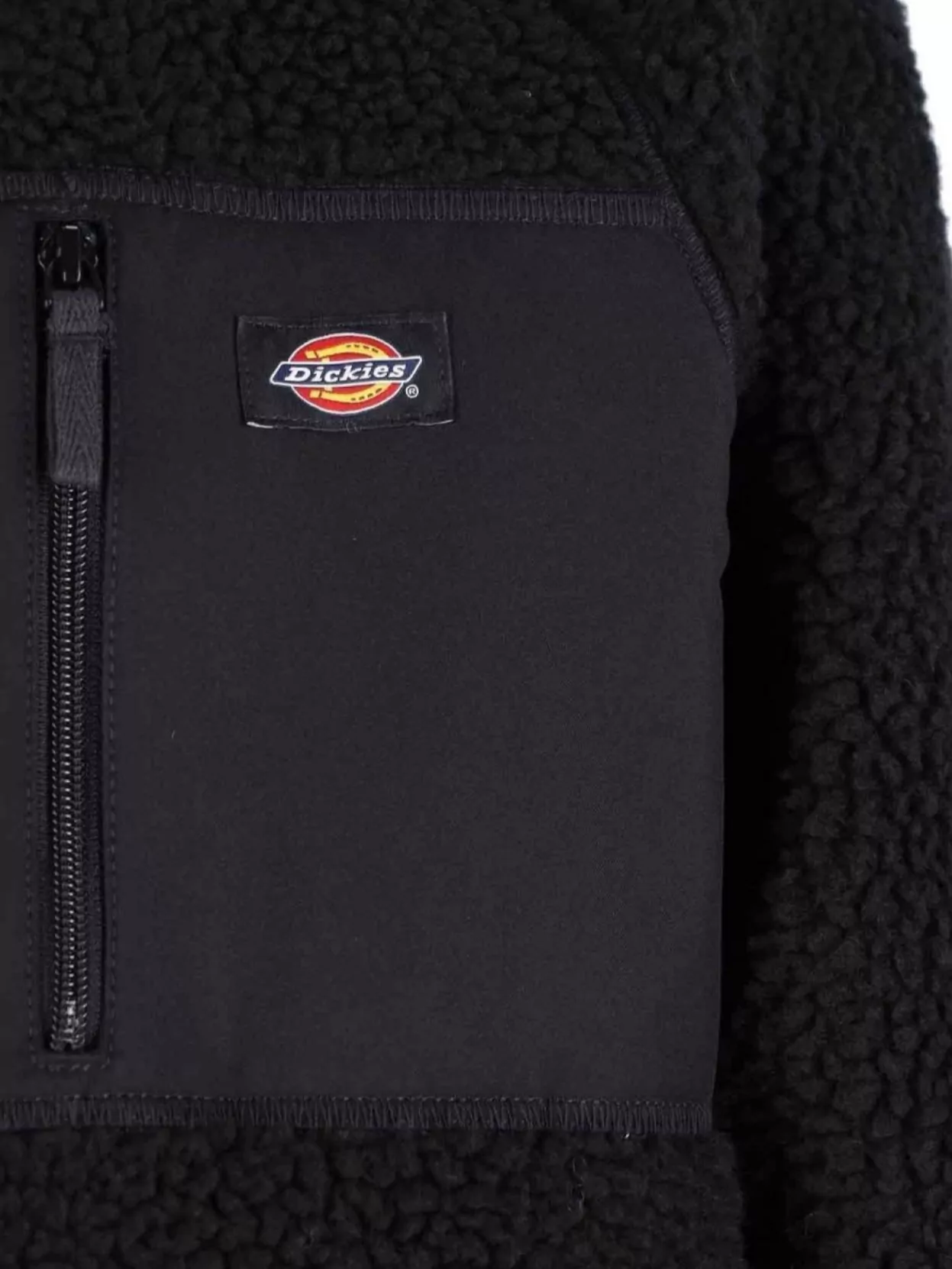 Dickies Hooded Fleece Sweatshirt Zip Pocket