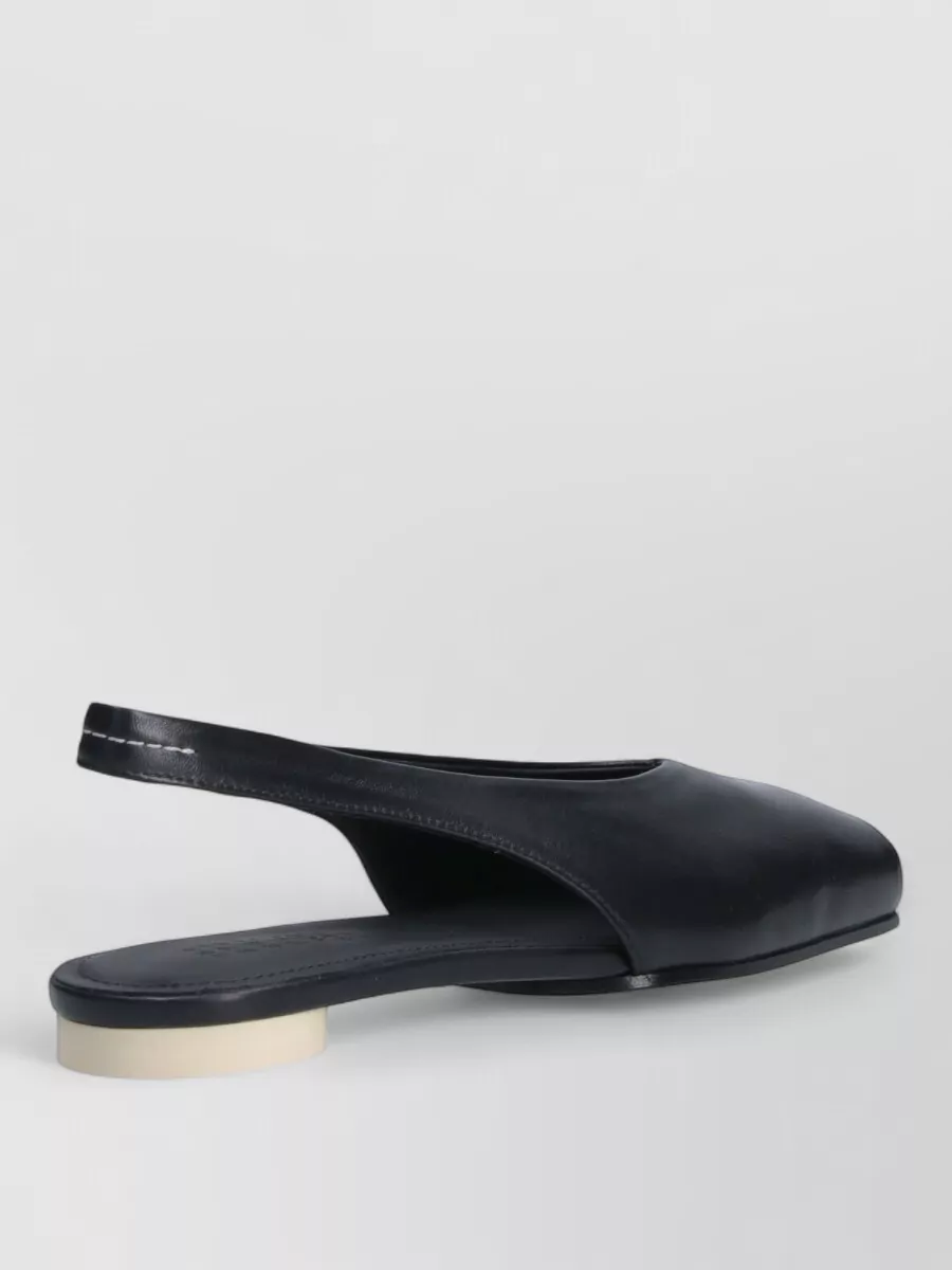 Mm6 Maison Margiela Ballerina Shoes Flat Sole Square Toe
