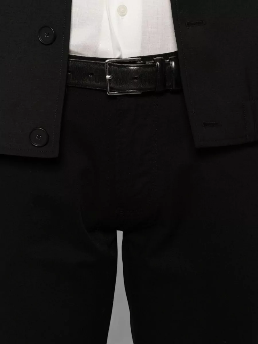 Emporio Armani Slim Cotton Denim Jeans Five Pocket Belt Loops