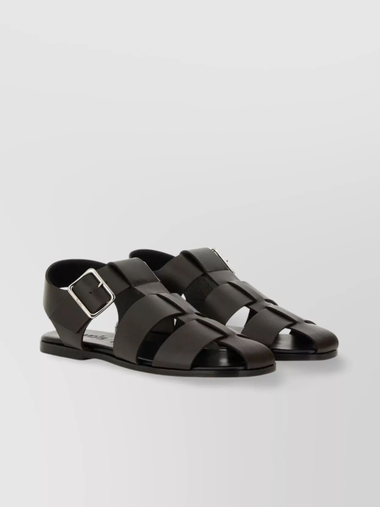 Aeyde Strappy Open Toe Flat Sole Sandals