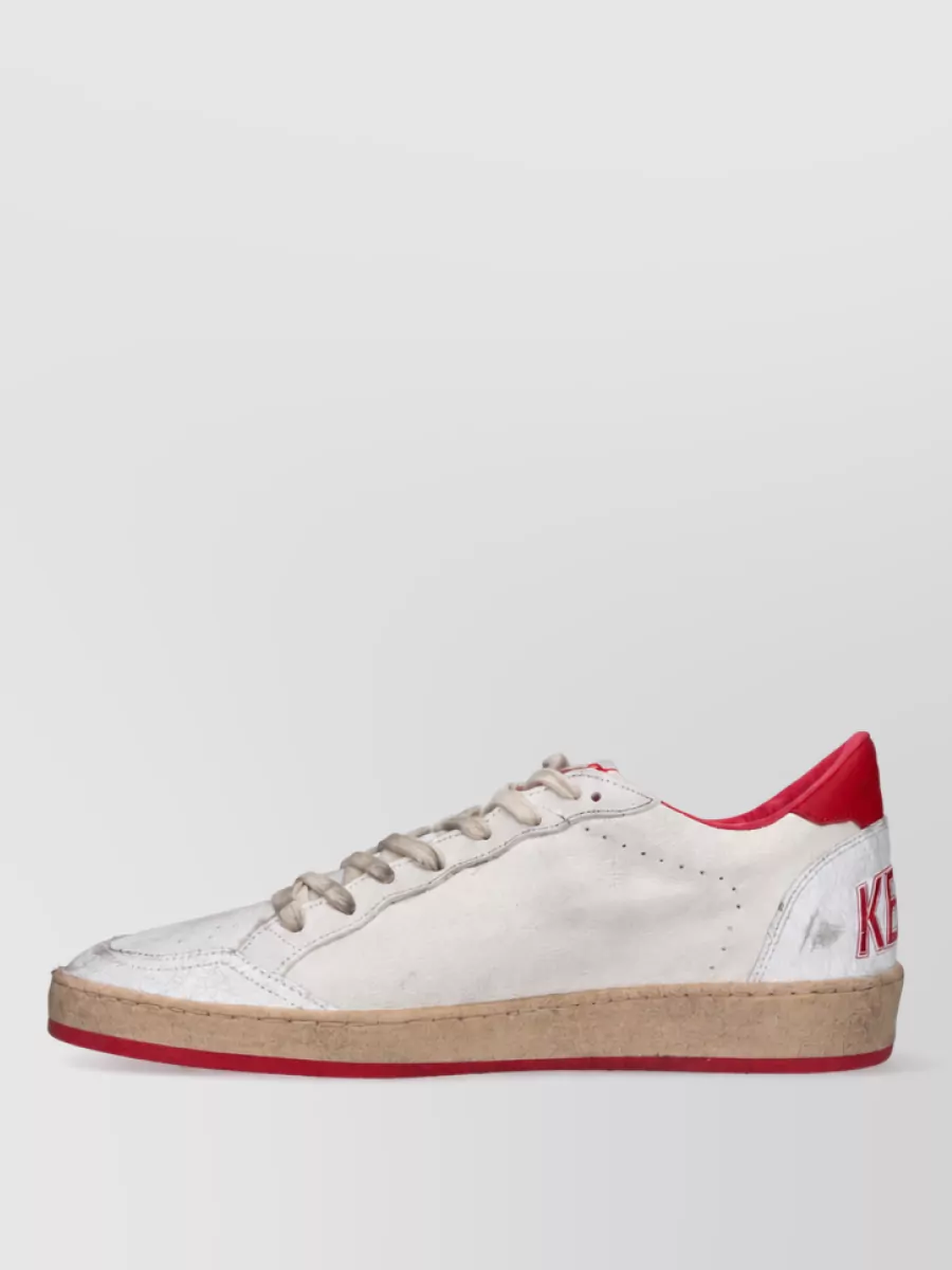 Golden Goose Leather Low-Top Sneakers