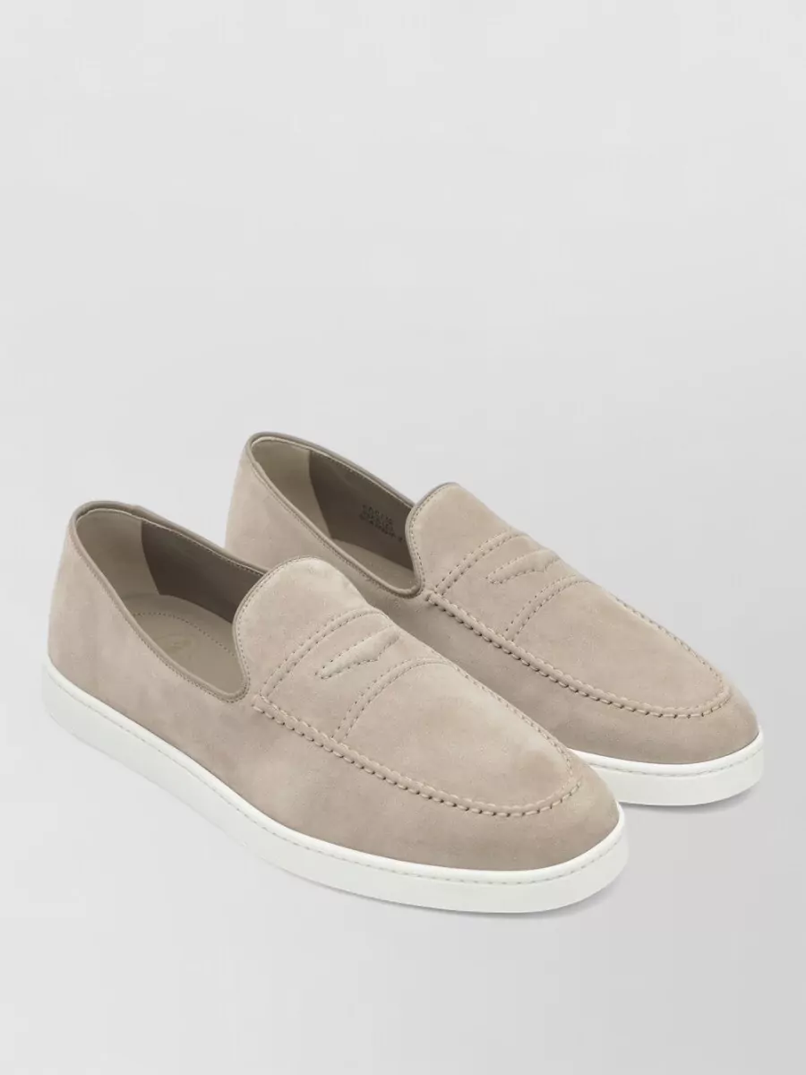 Church's suede loafers