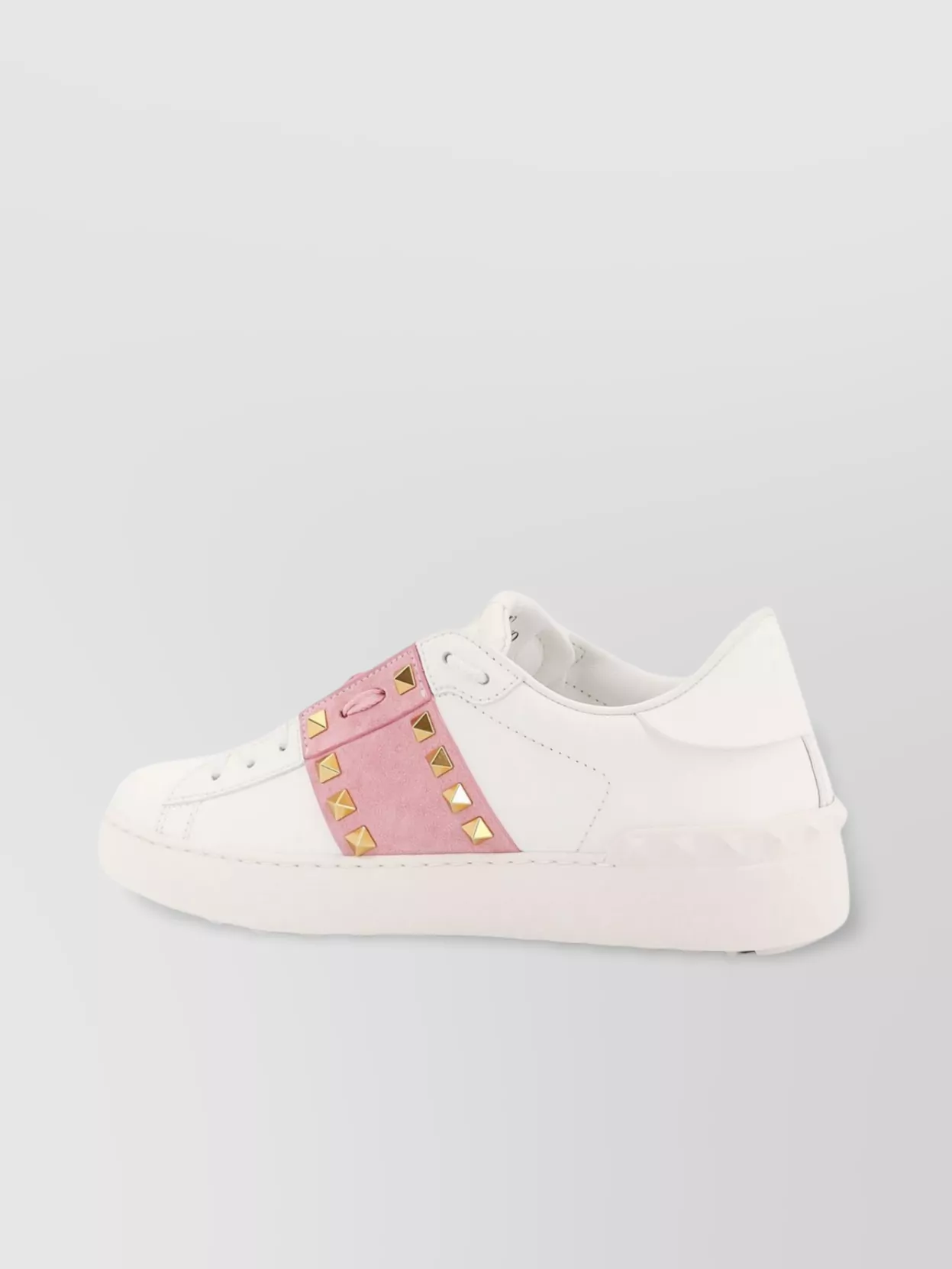Valentino Garavani Studded Leather Low-Top Sneakers