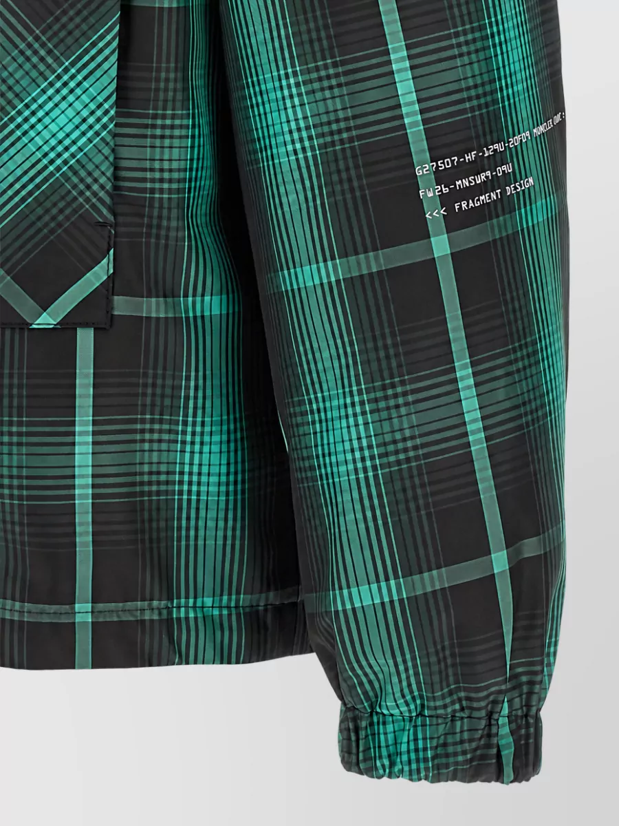 Moncler Genius Checked Hooded Windbreaker