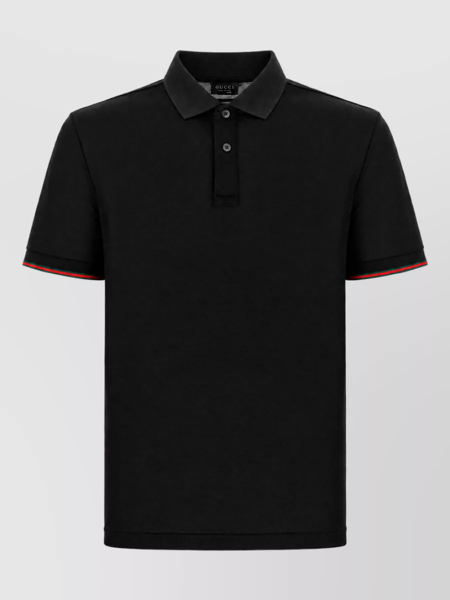 Gucci Silk polo shirt