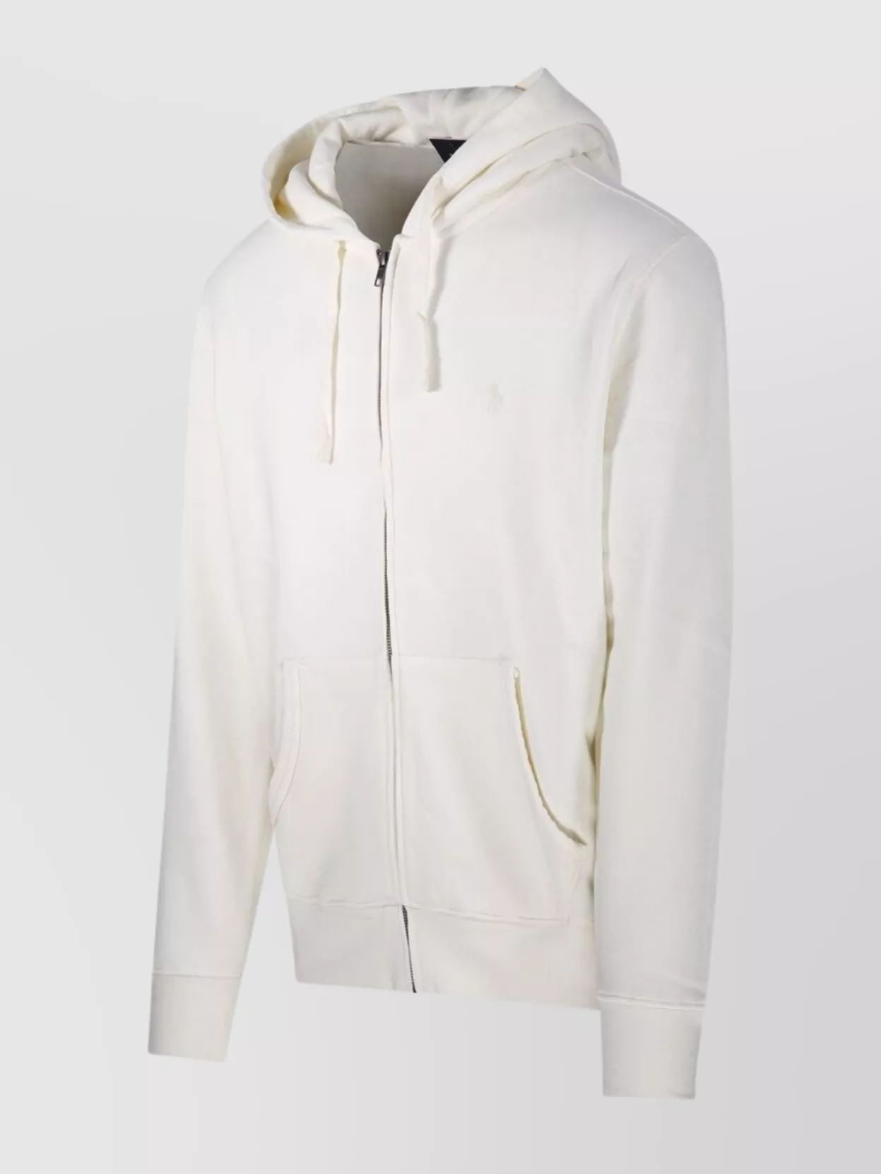 Ralph Lauren Hooded Sweatshirt With Ribbed Cuffs And Hem