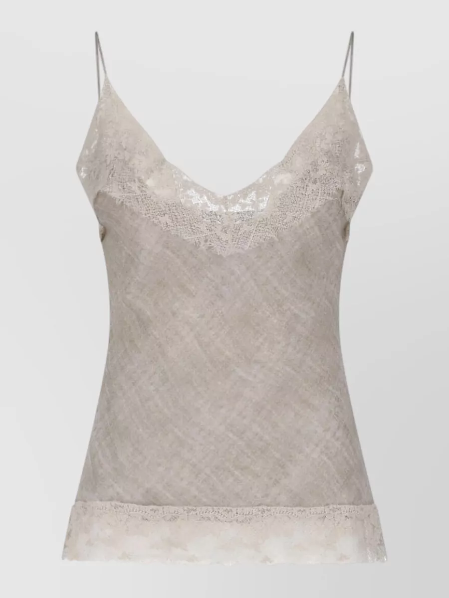 Ermanno Scervino Silk long-sleeve nightdress