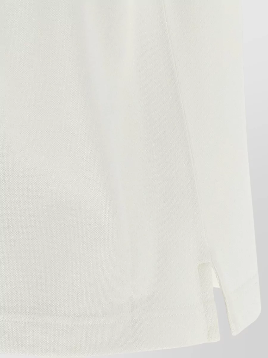 Burberry Priscilla Polo Shirt Ribbed Collar Short Sleeves