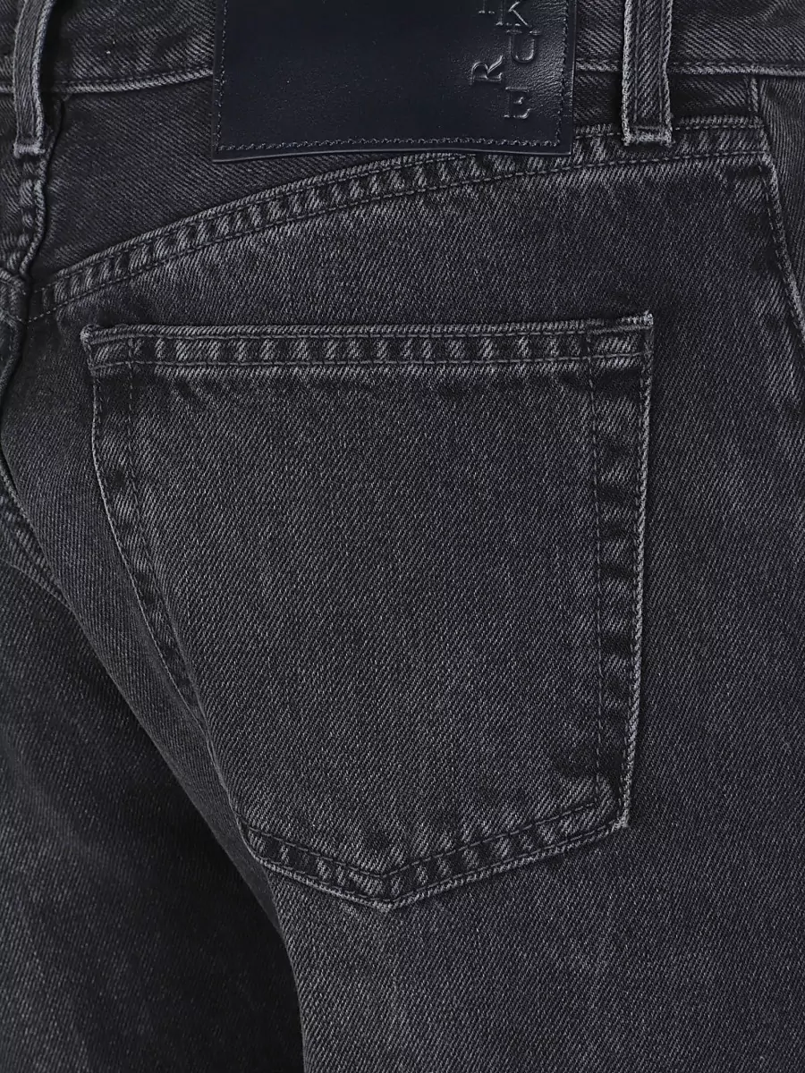 Haikure Denim Straight-Leg Trousers