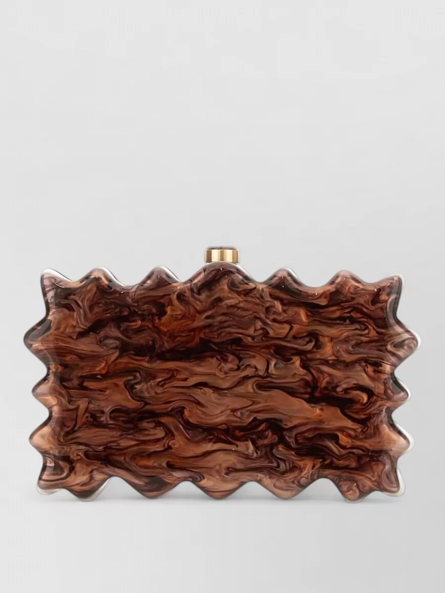 Cult Gaia Acrylic Clutch Bag