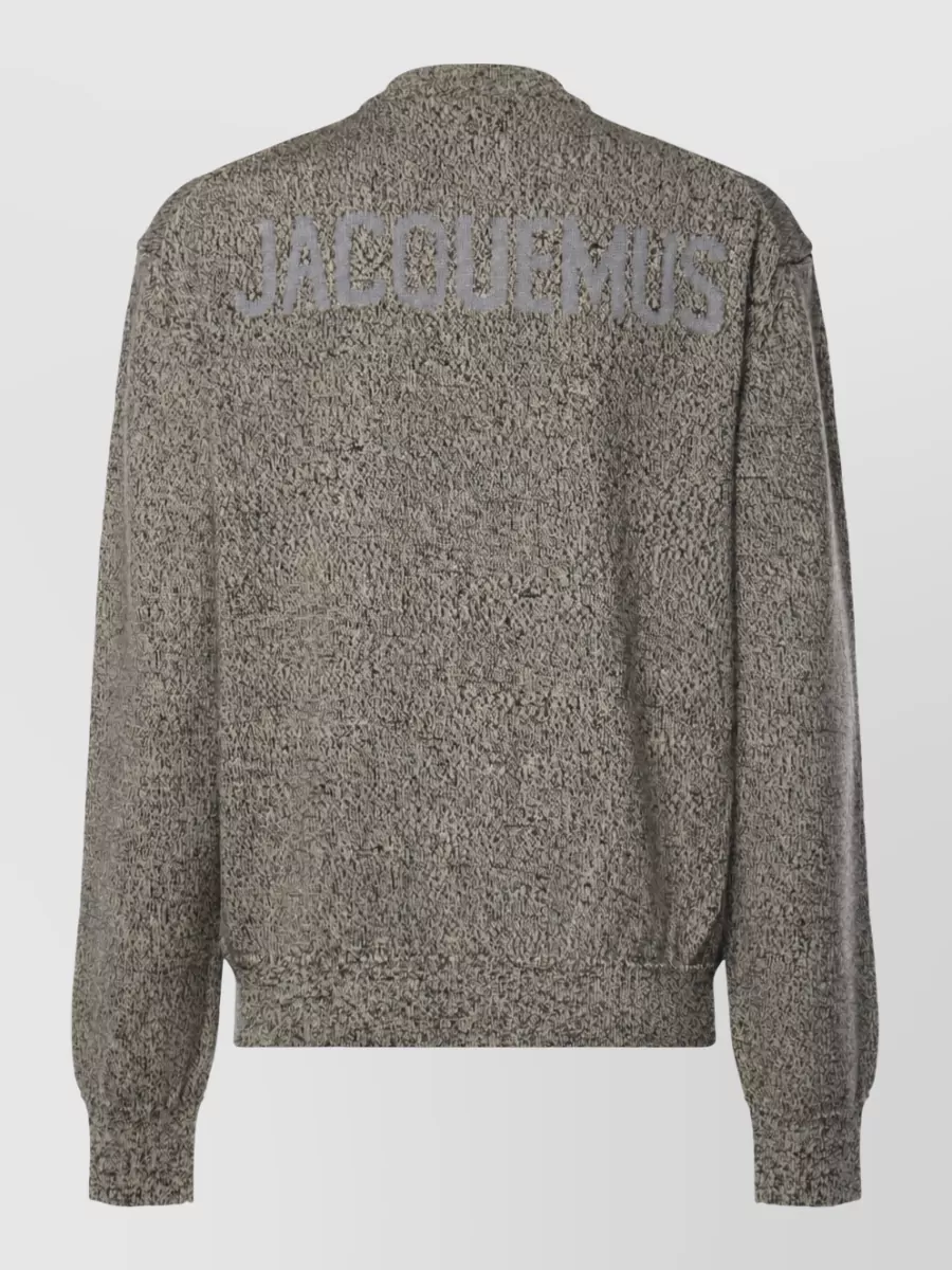 Jacquemus Merino Wool Fitted Cardigan