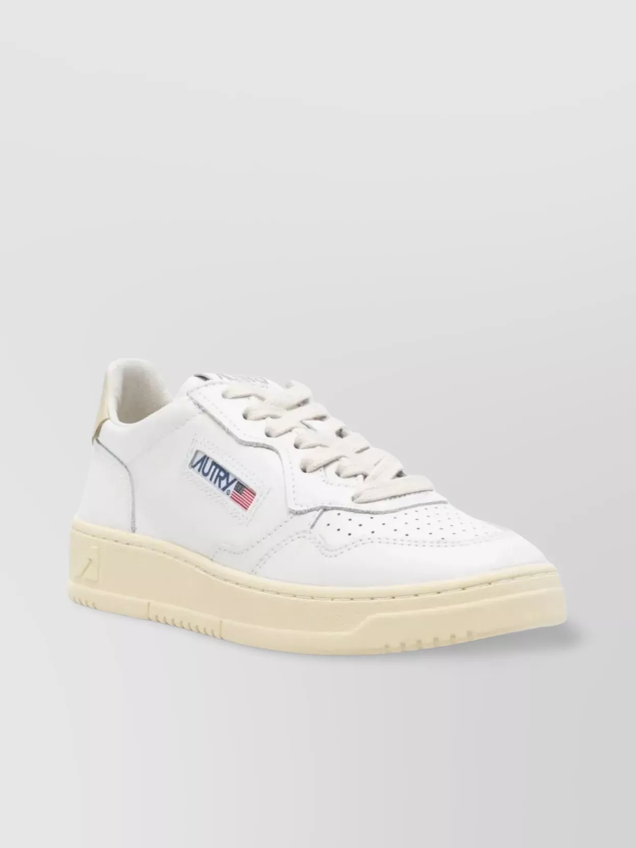 Autry Low-top Sneakers With Perforated Detailing And Rubber Sole