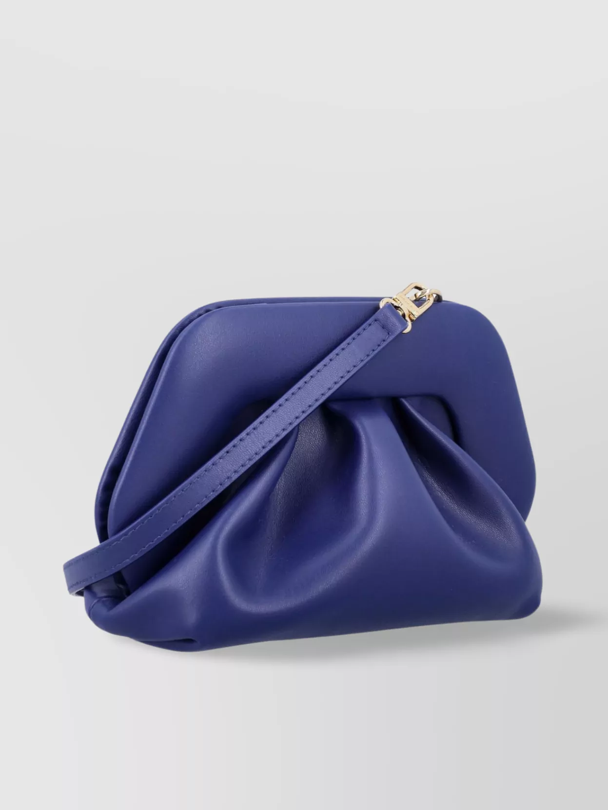 Themoirè Gea Clutch Sculptural Pleated Frame