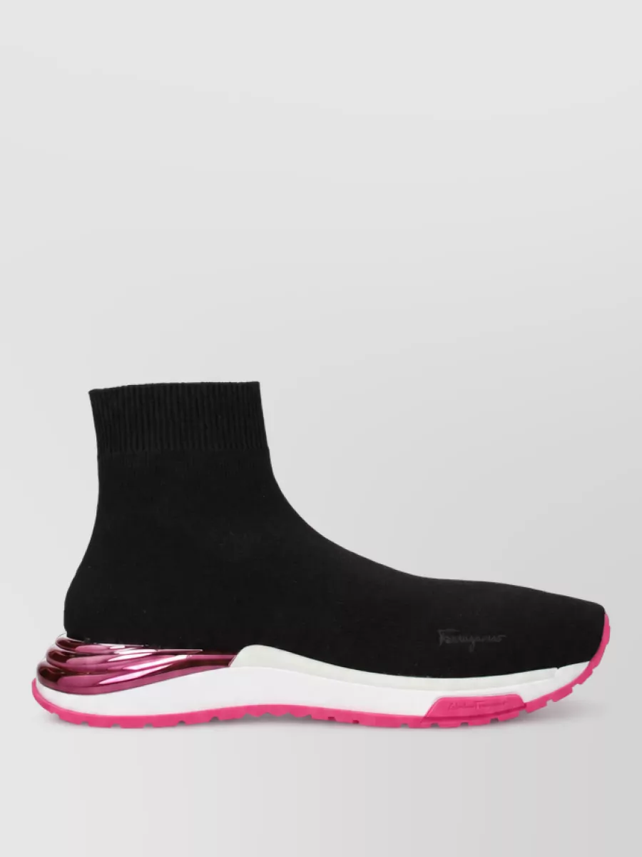 Ferragamo Textile Sneakers