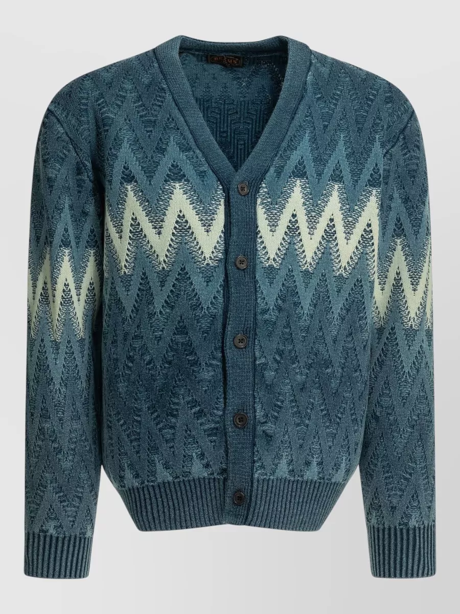 Beams Plus cotton cardigan