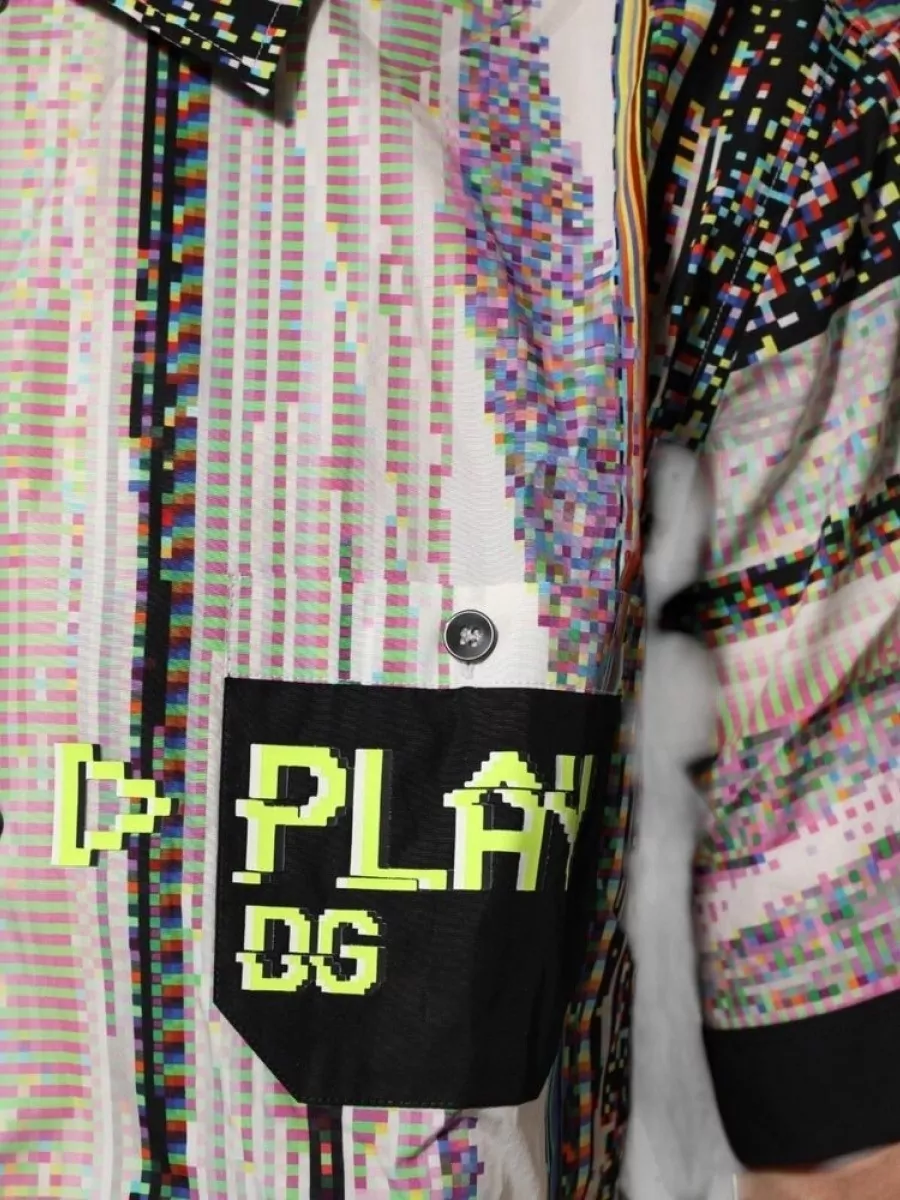 Dolce&Gabbana Printed Short-Sleeve Shirt