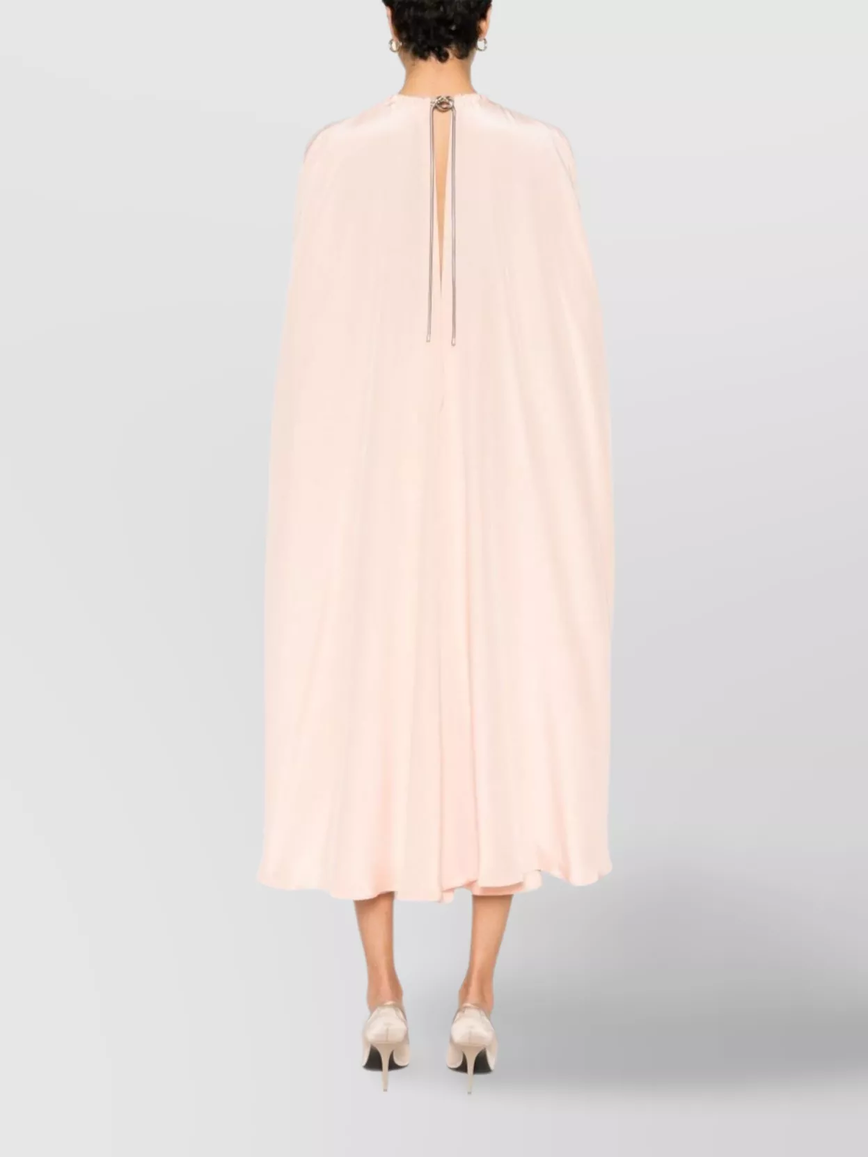 Max Mara Knee Length Dress With Back Tie Detail