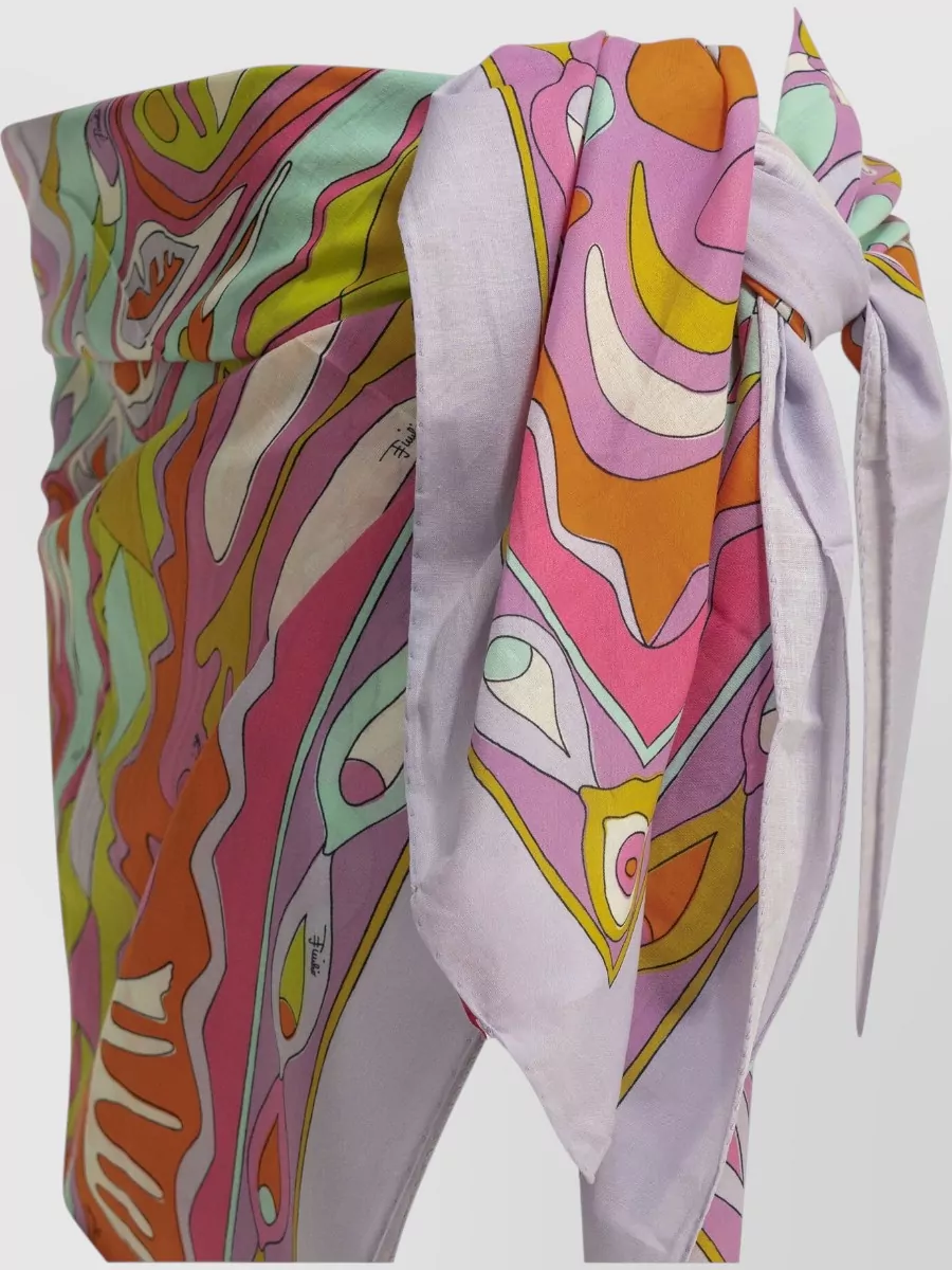 Pucci Cotton Printed Pareo