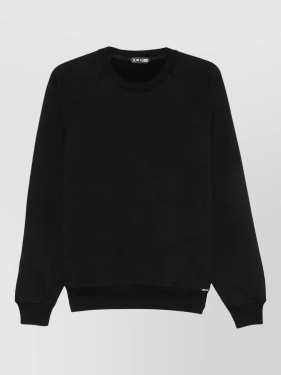 Tom Ford Organic cotton long-sleeve crew-neck sweatshirt