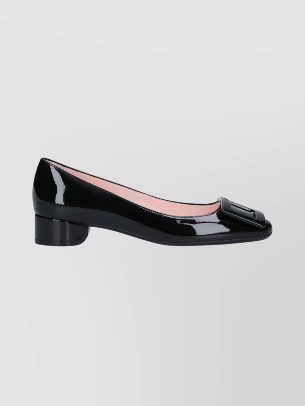 Roger Vivier Ballerina Shoes With Square Buckle Detail
