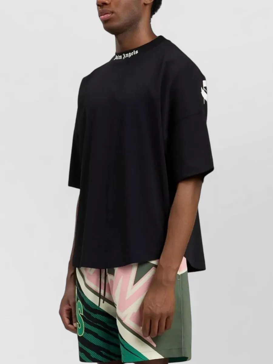 Palm Angels Logo Print T Shirt