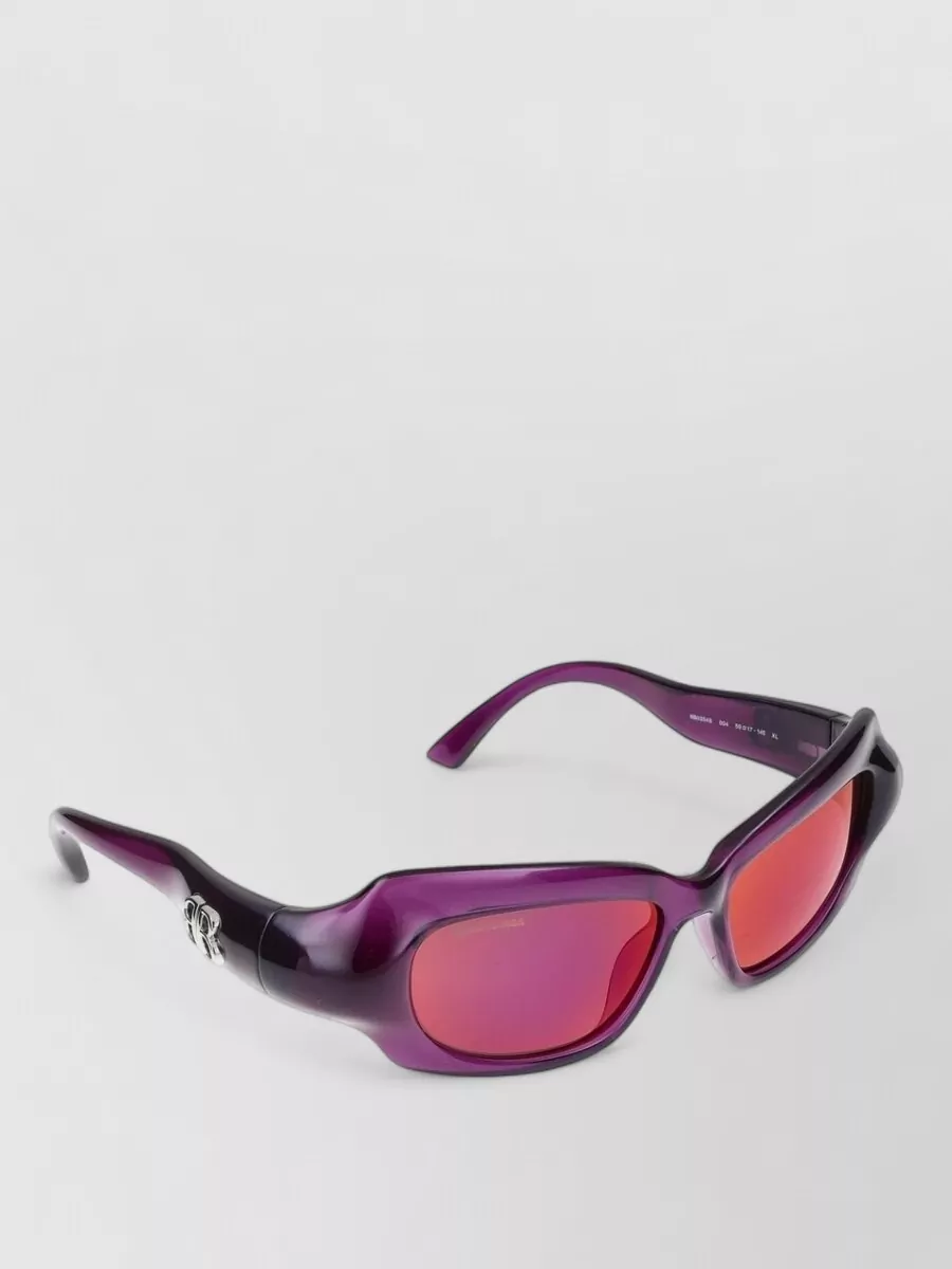 Balenciaga Sunglasses Bb0354S 004 Curved Arms Design