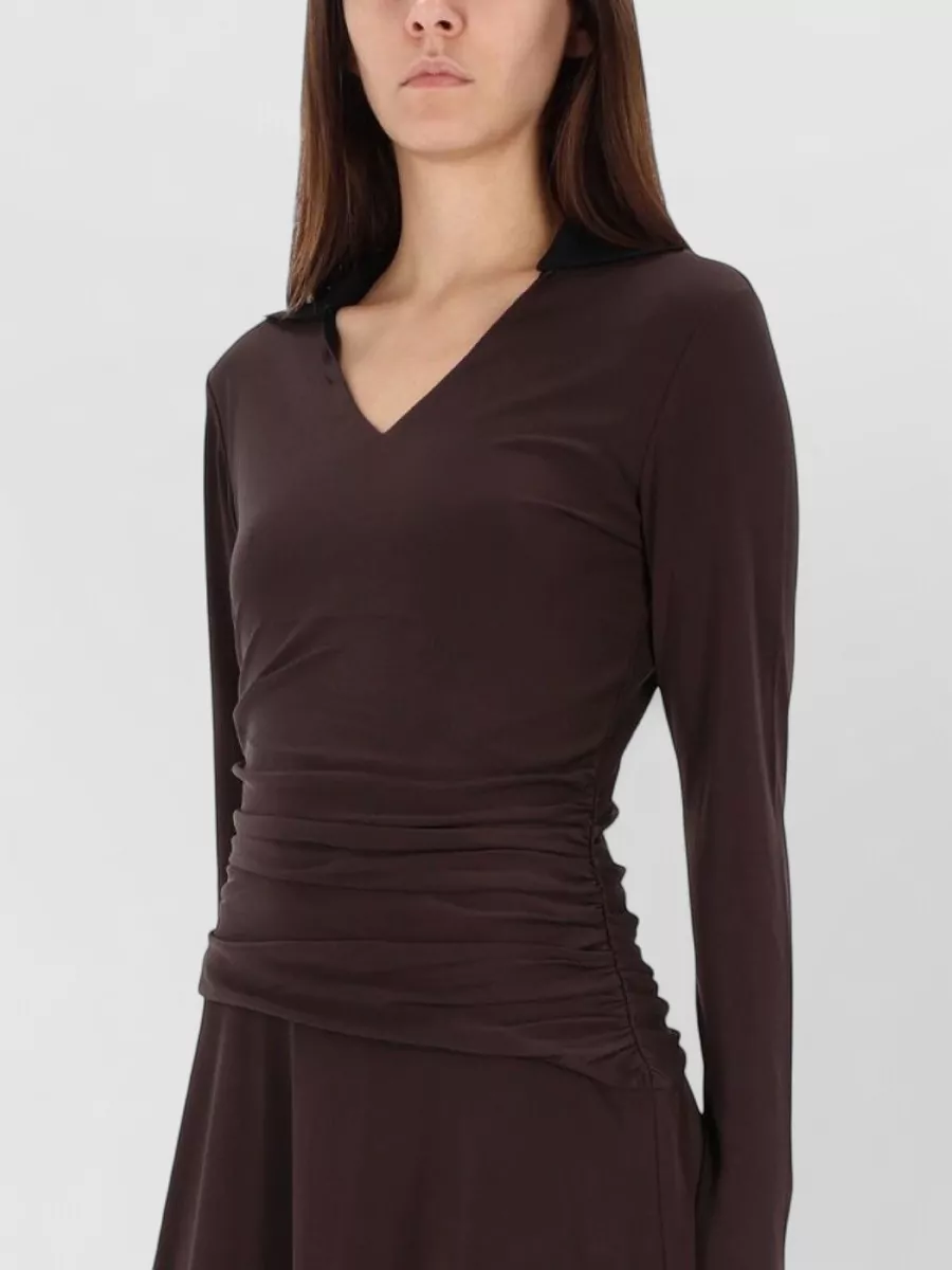 Tory Burch Asymmetric Midi Dress