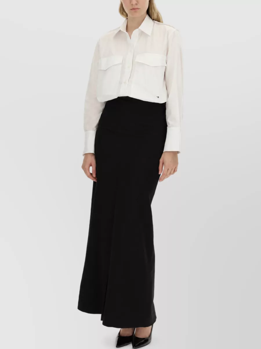 Victoria Beckham Oversized Cotton Shirt