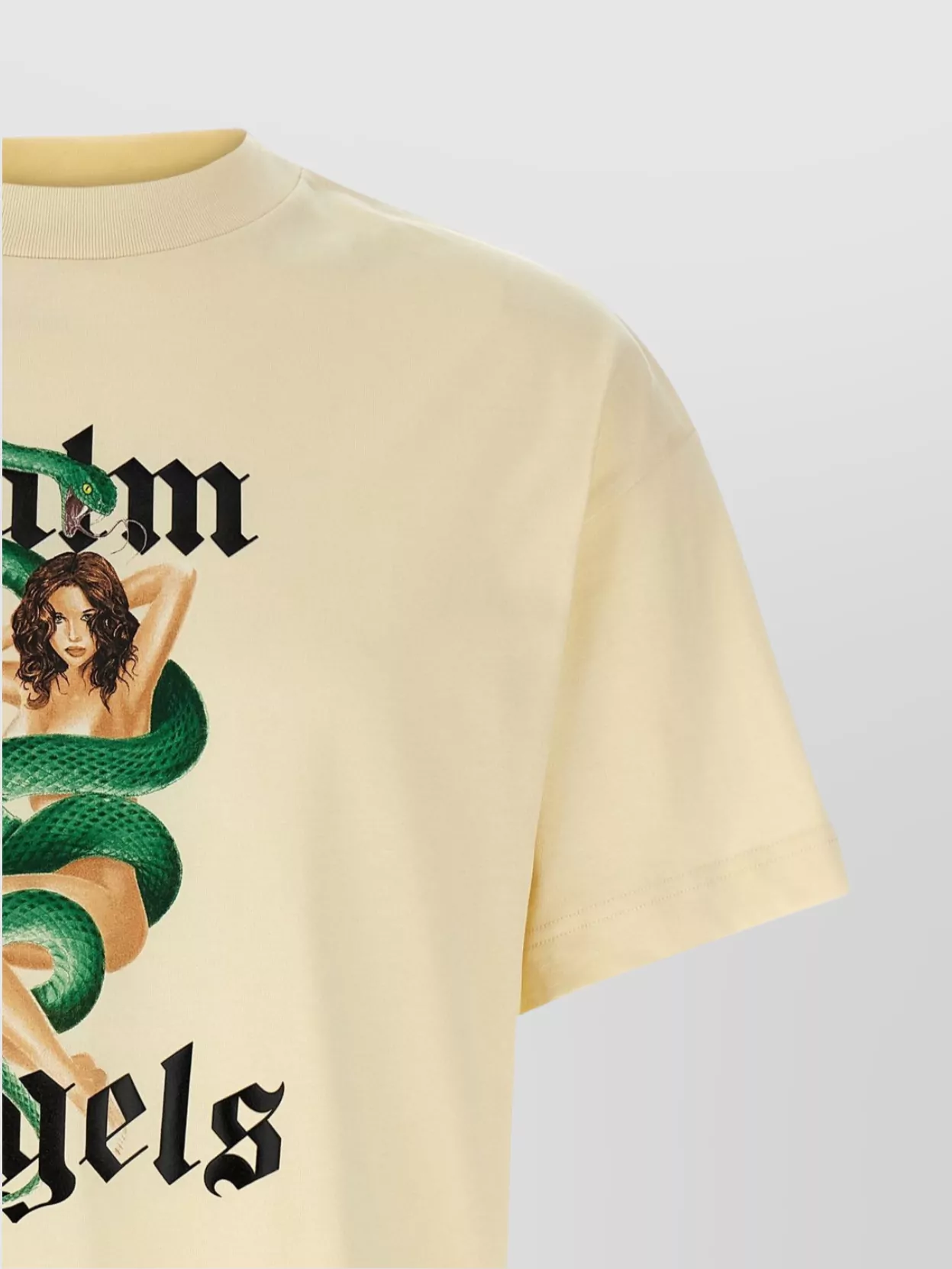 Palm Angels Sand Oversize Cotton T-shirt