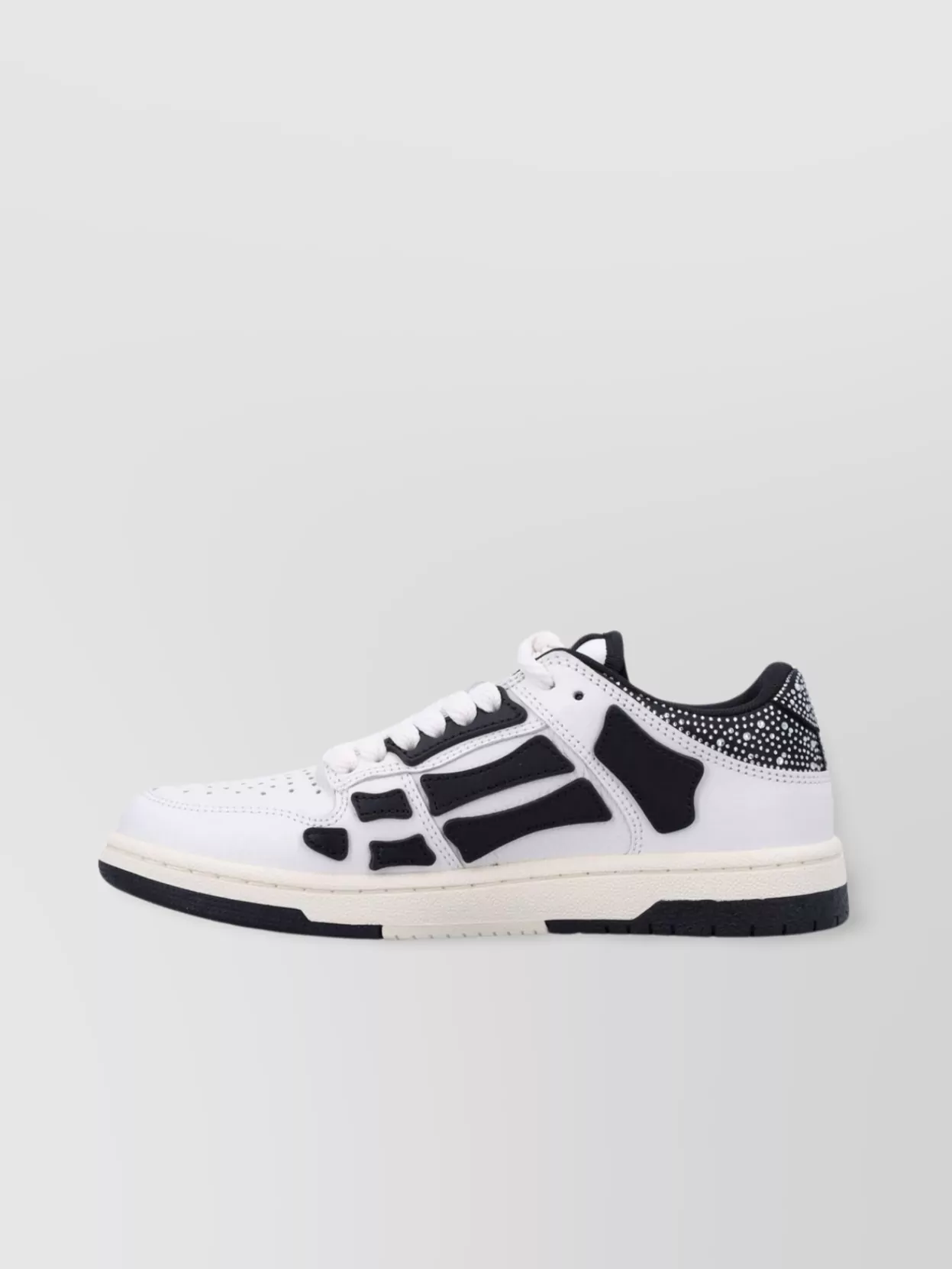 Amiri Low Top Sneakers Featuring Perforated Detailing