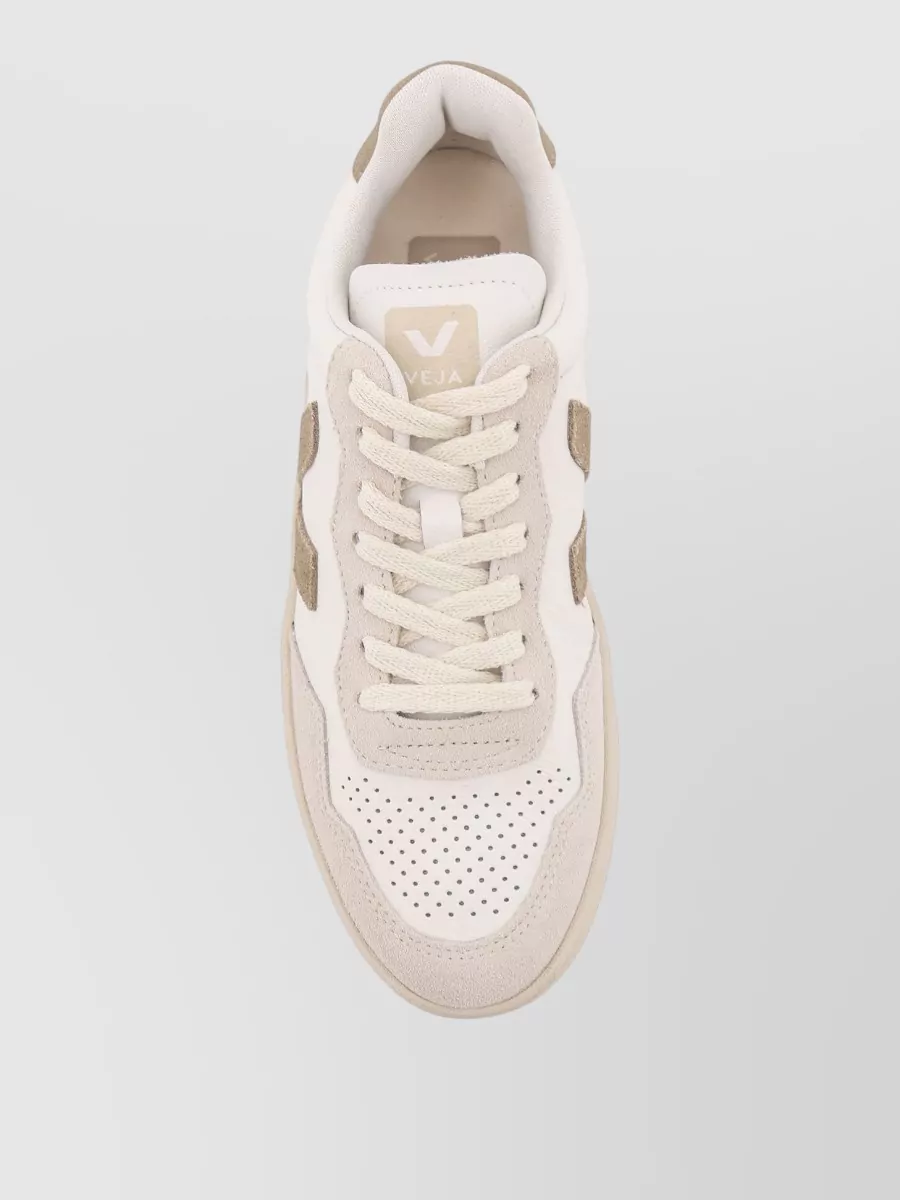 Veja Leather Low-Top Sneakers