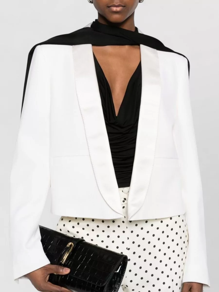 Tom Ford Wool Tuxedo Jacket Satin Lapel Tailoring